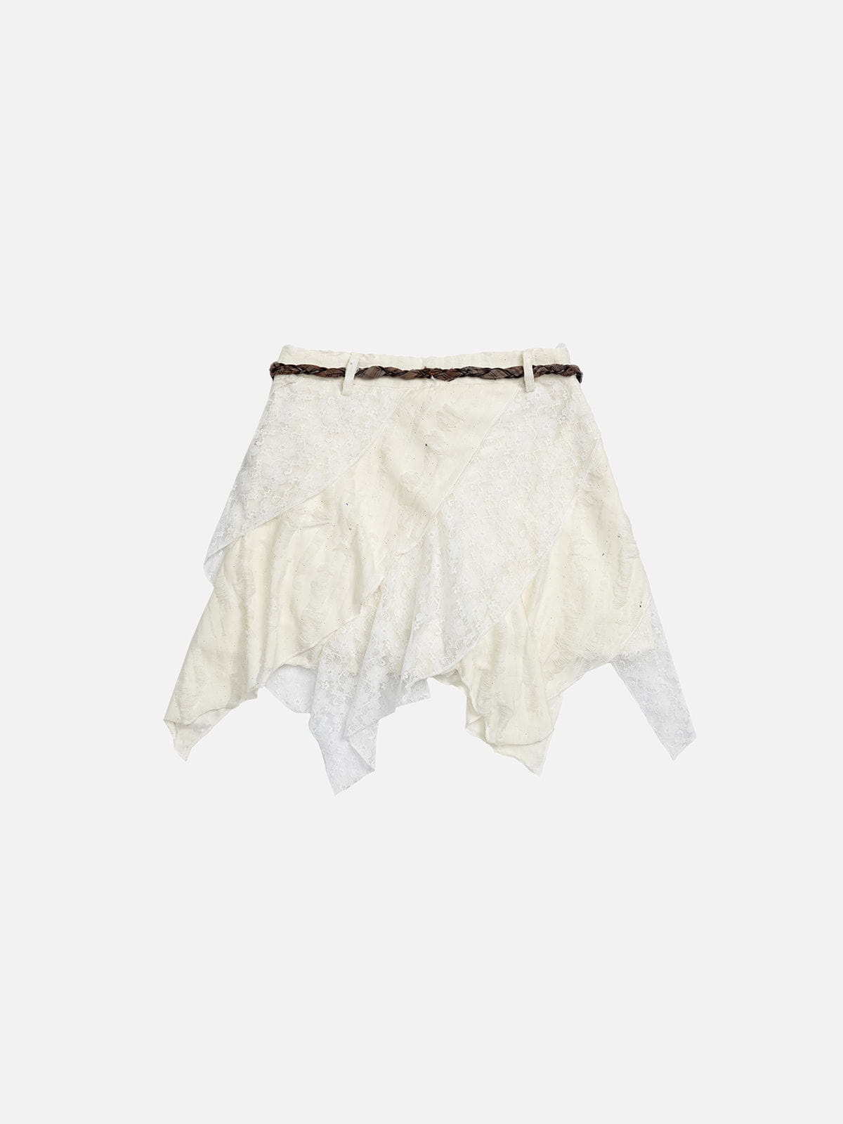 Aelfric Eden Lace Layered Asymmetrical Skirt