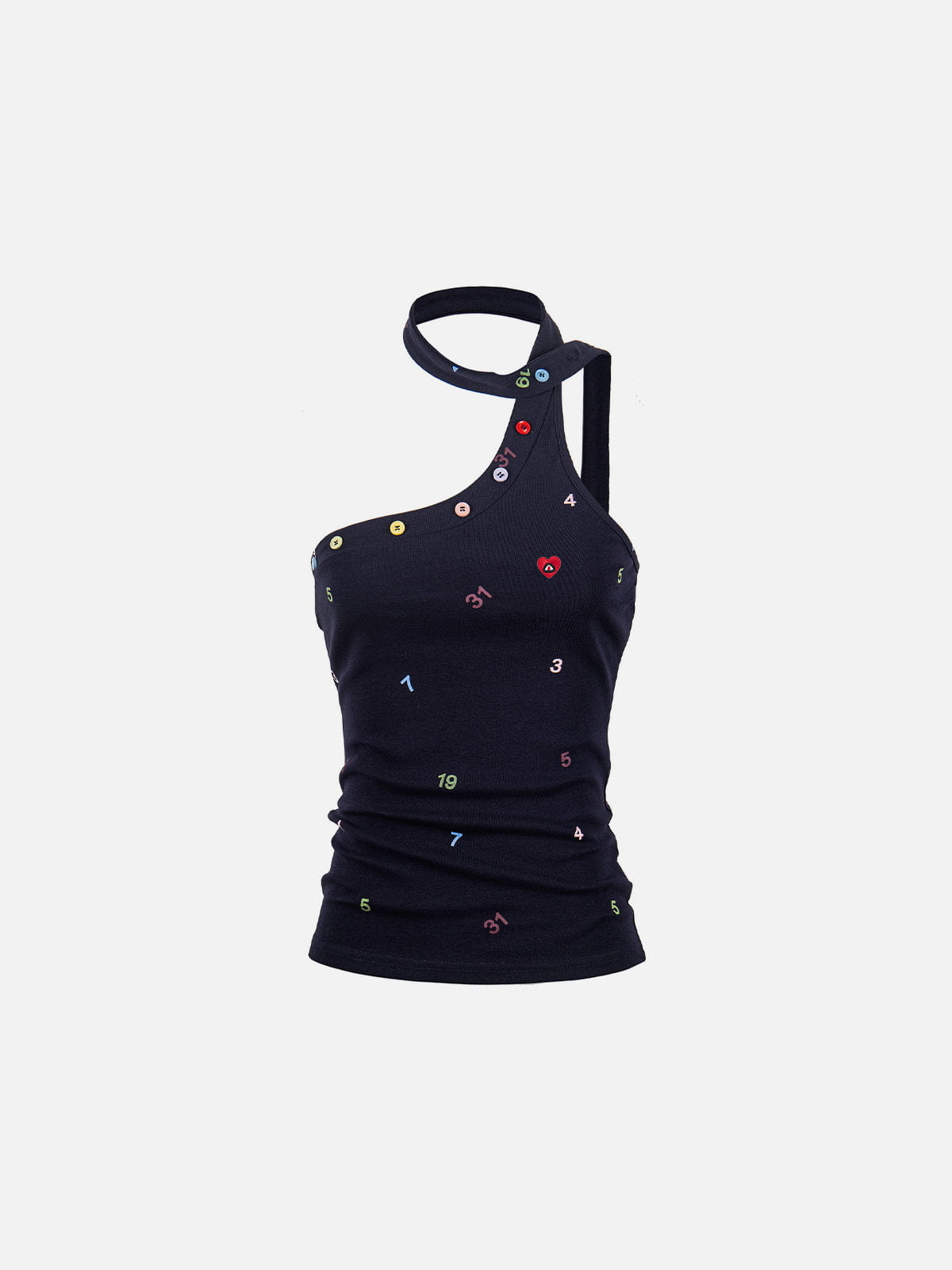 Aelfric Eden Asymmetric Halter Top