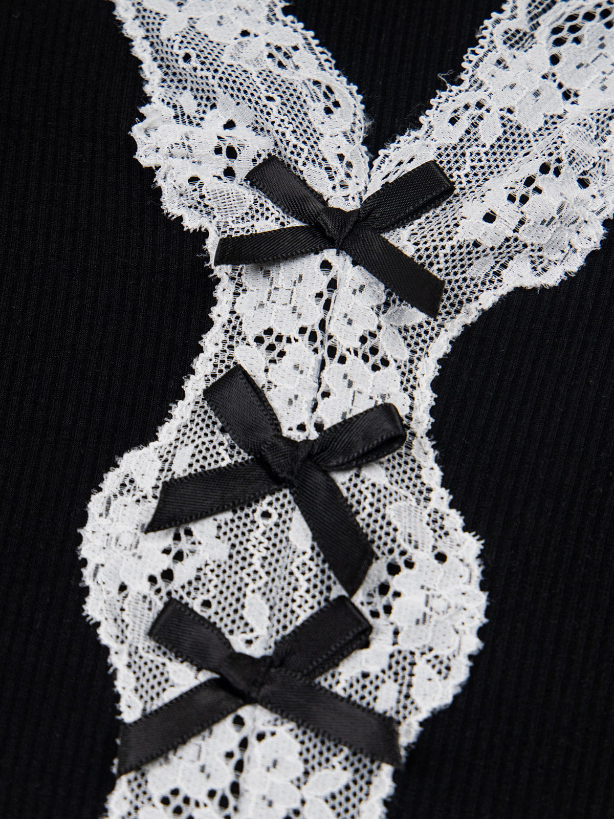 Aelfric Eden Lace Ribbon Trim Baby Tee