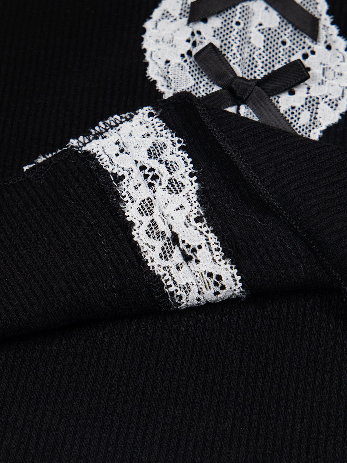 Aelfric Eden Lace Ribbon Trim Baby Tee