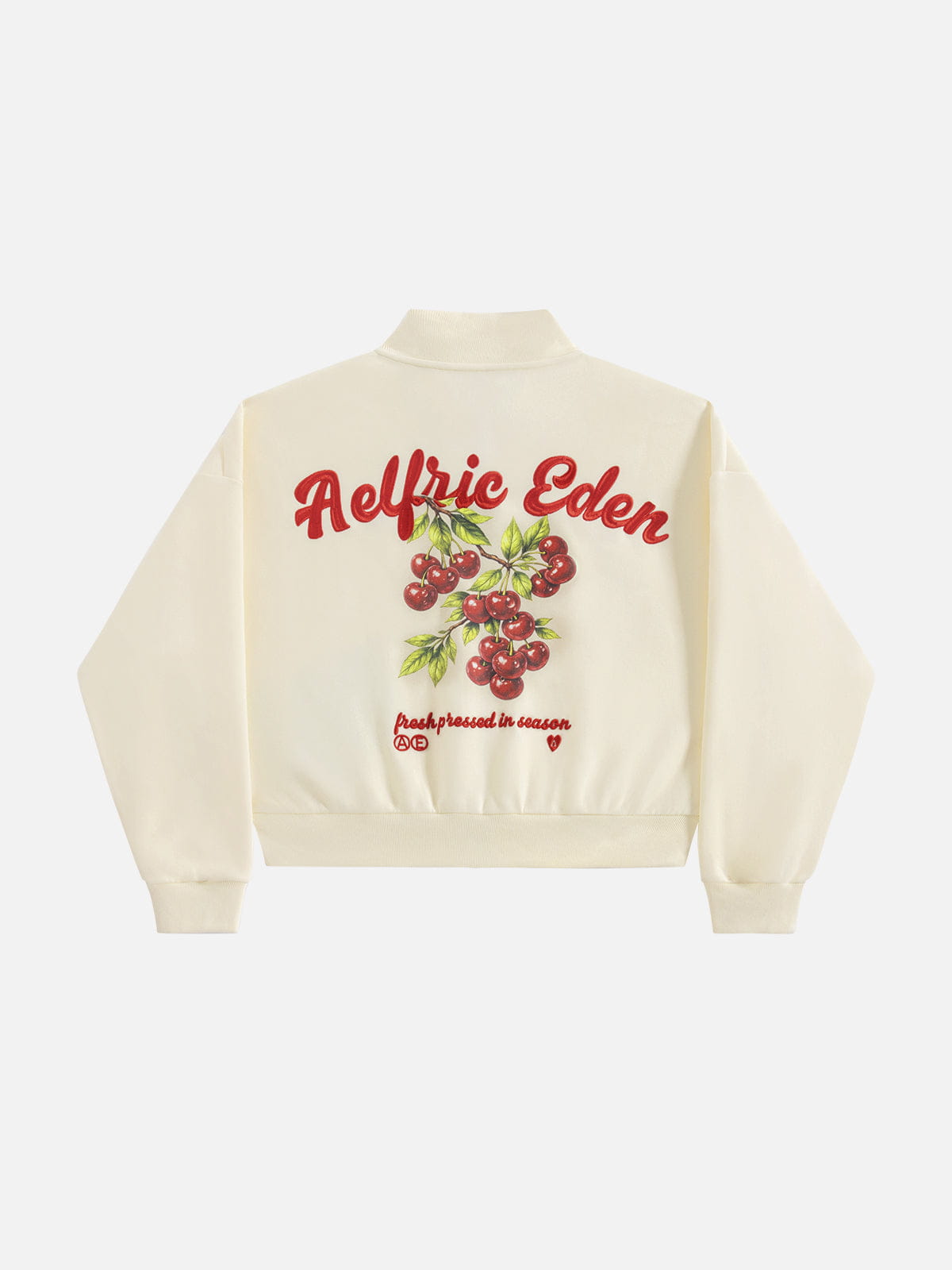 Aelfric Eden Cherry Graphic Zip Up Sweatshirt