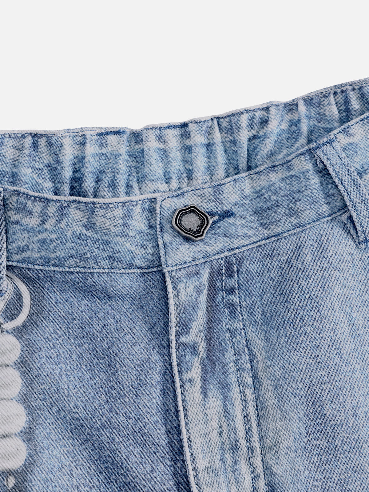 Aelfric Eden Plaid Panel Chain Jorts