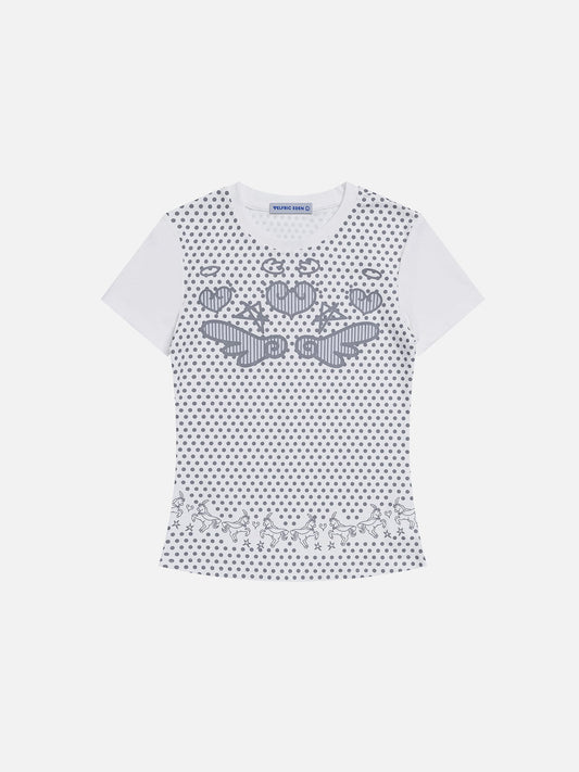 Aelfric Eden Polka Dot Baby Tee