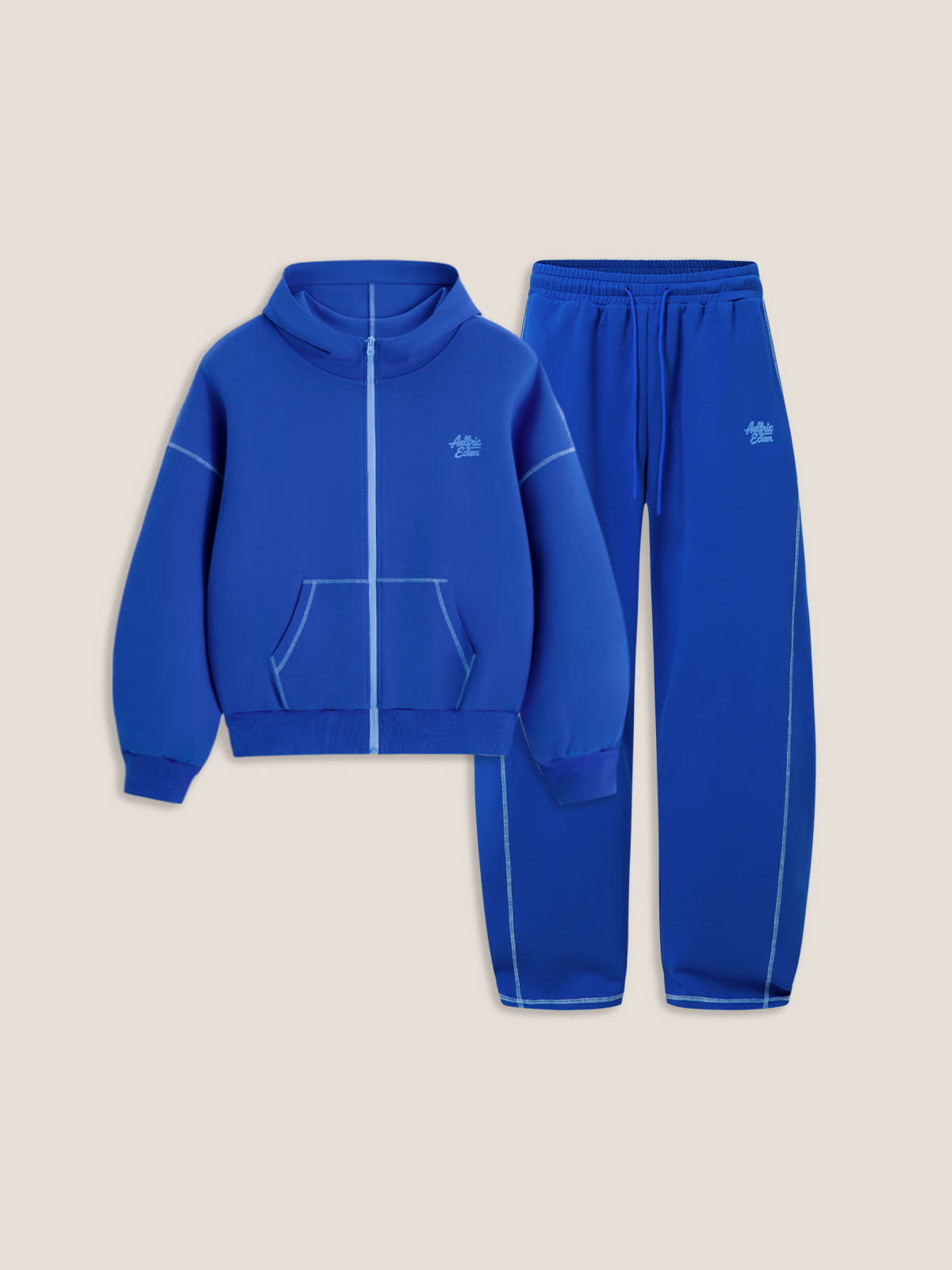 Cloud Boxy Hoodie Sets