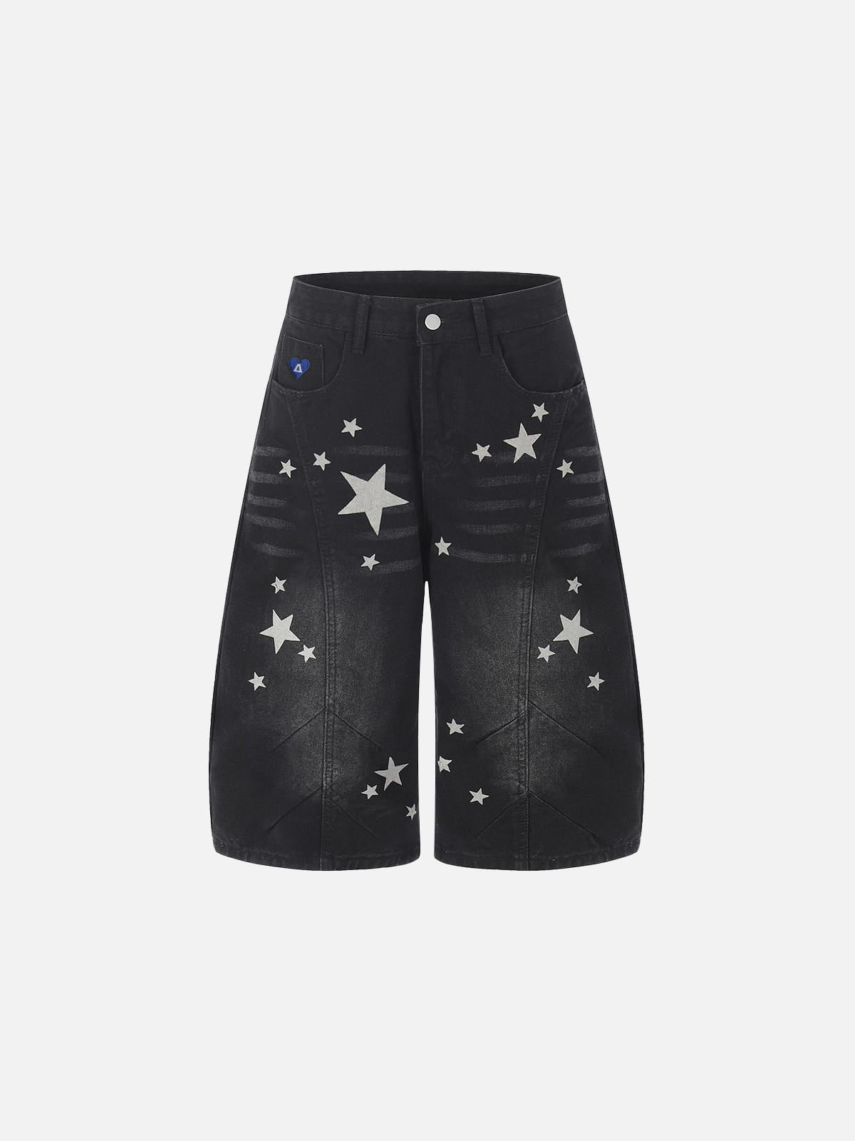 Aelfric Eden Star Print Longline Jorts