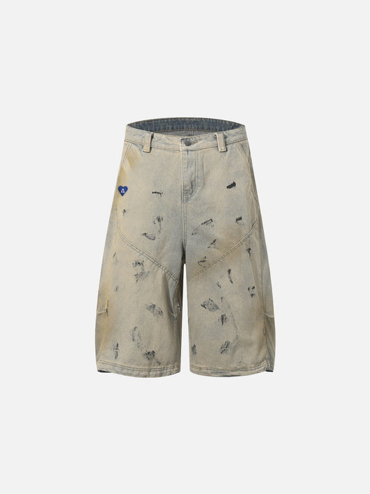 Aelfric Eden Dirty Wash Longline Jorts