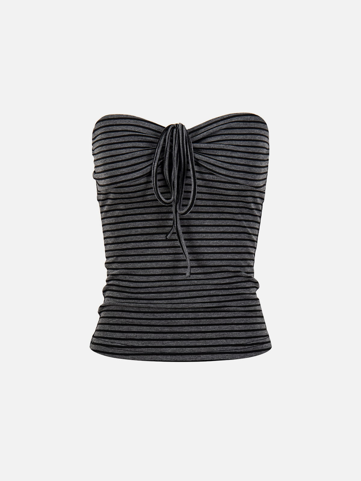 Aelfric Eden Stripe Lace-Up Tube Top