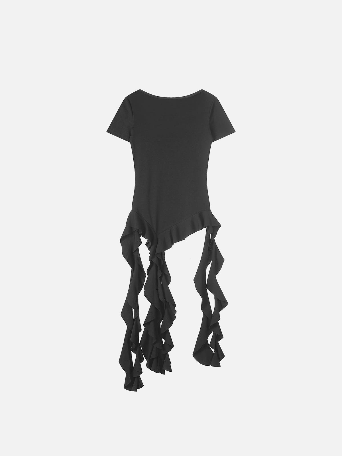 Aelfric Eden Studded Ruffle Hem Baby Tee