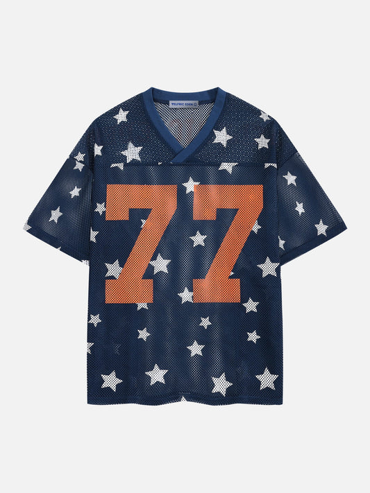 [Pre-Order] Kylie walker Star Mesh Jersey Tee