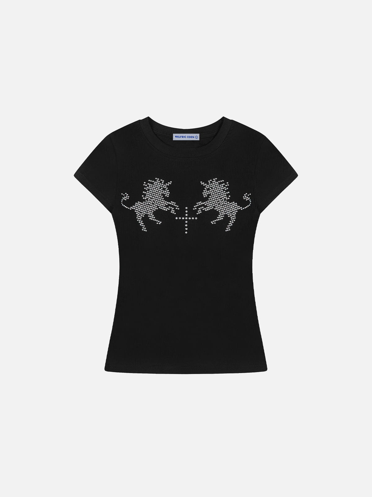 Aelfric Eden Rhinestone Horse Baby Tee