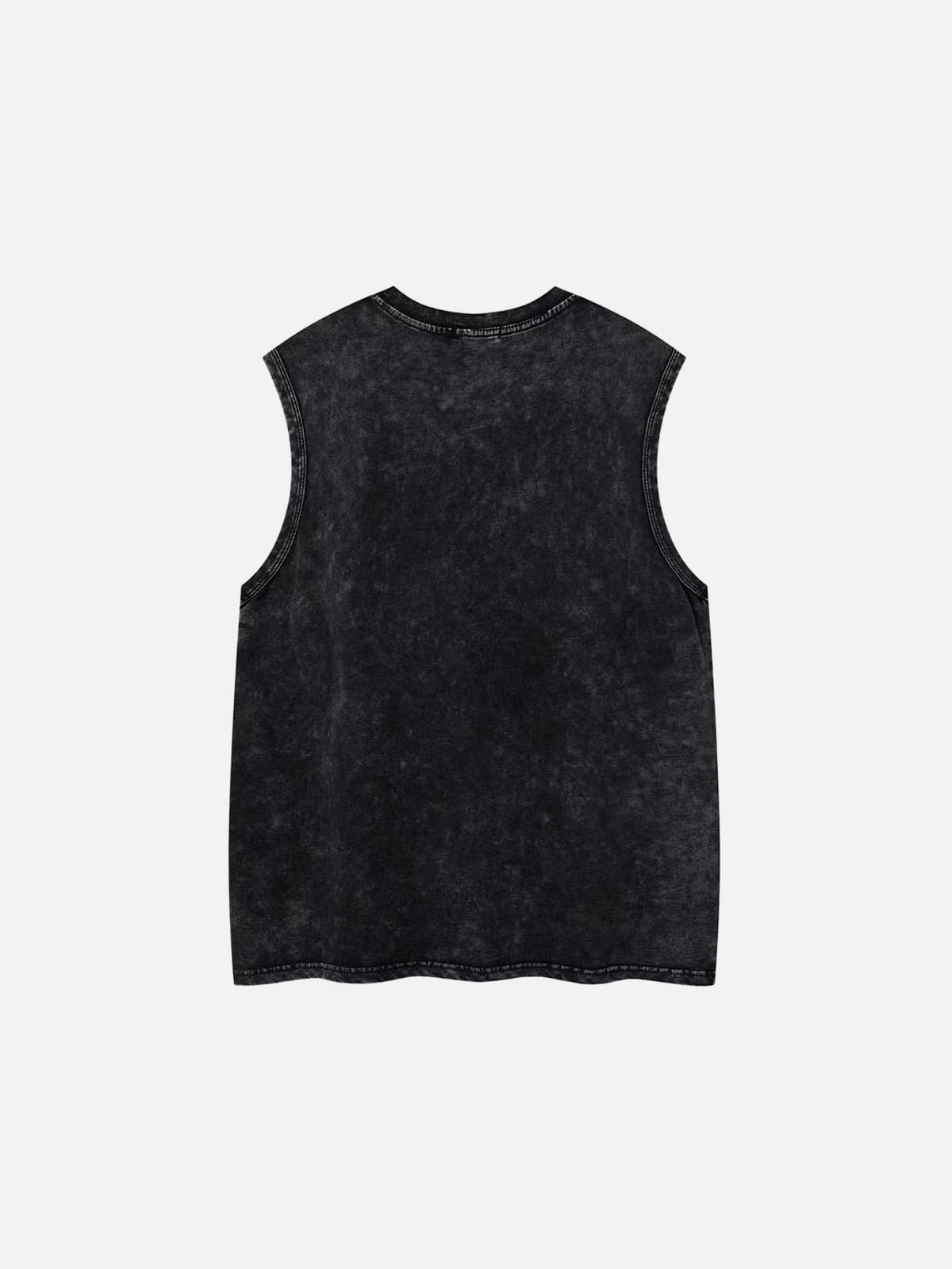 Aelfric Eden Skeleton Wing Washed Tank Top