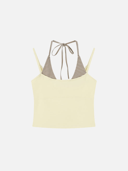 Aelfric Eden Layered Halter Cami Top
