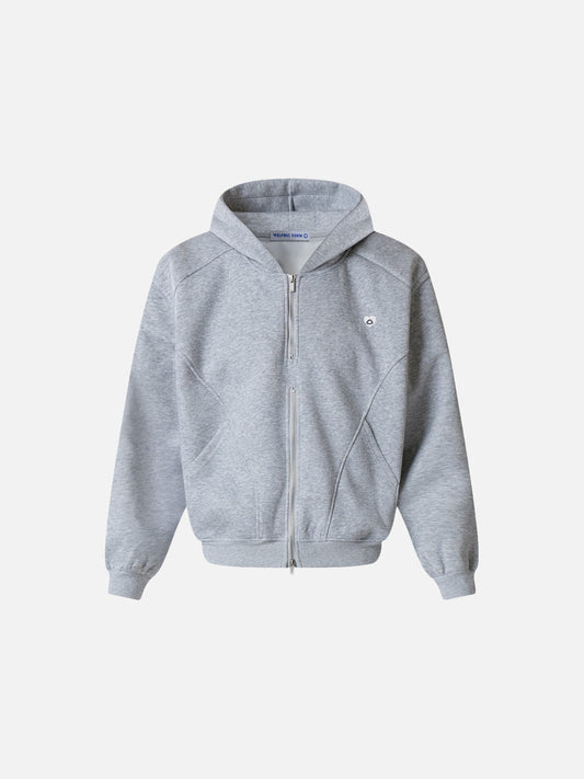 Sweat à capuche zippé Aelfric Eden à coutures incurvées