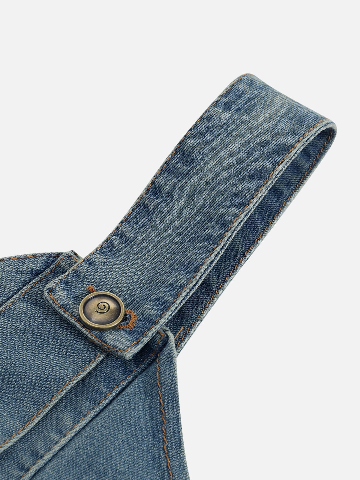 Aelfric Eden Asymmetric Denim Tube Top