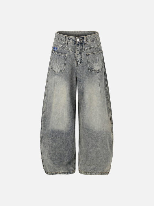 Aelfric Eden Eyelet Baggy Barrel Jeans
