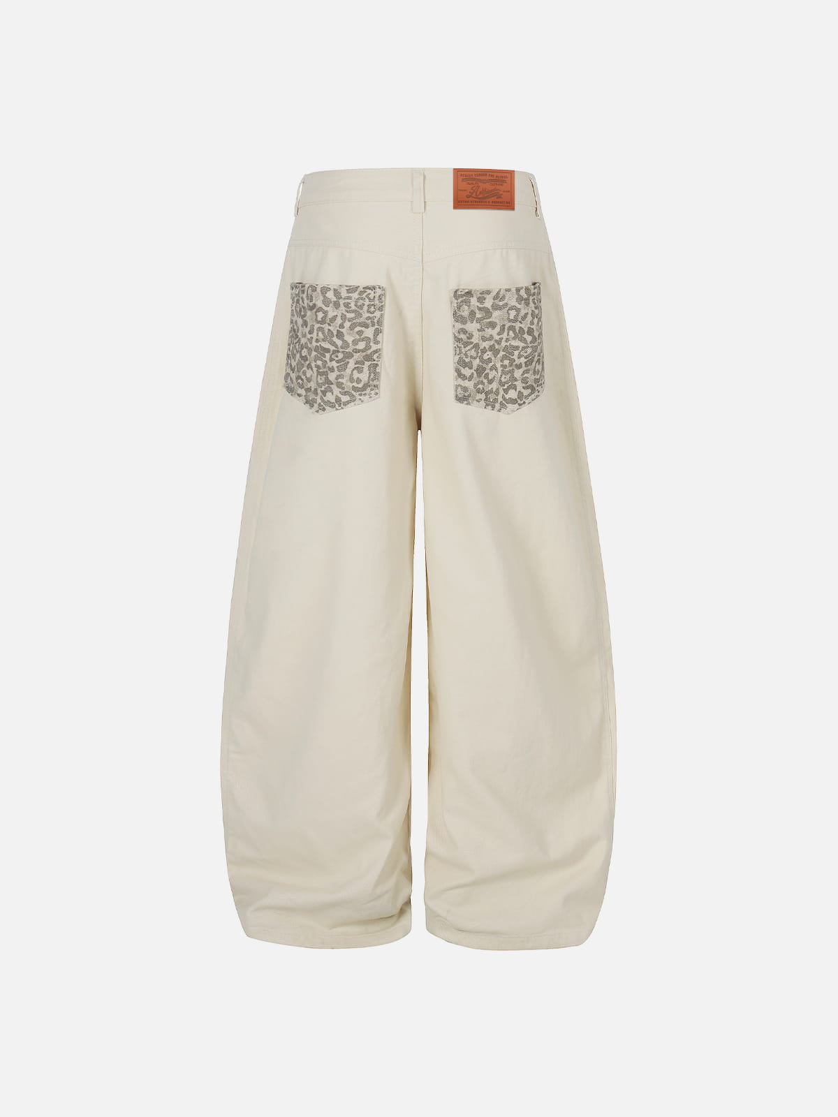 Aelfric Eden Leopard Pocket Baggy Barrel Pants