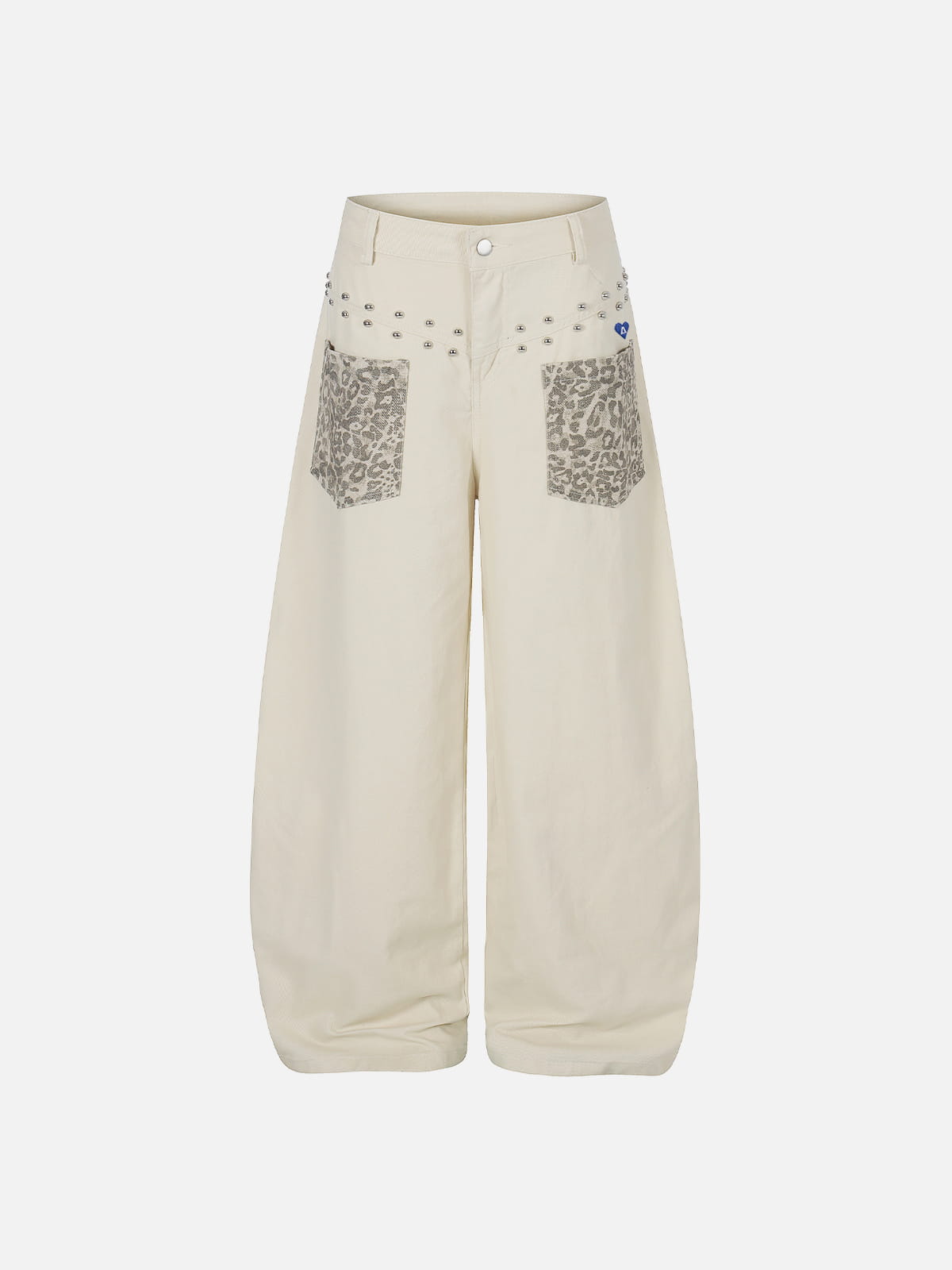 Aelfric Eden Leopard Pocket Baggy Barrel Pants