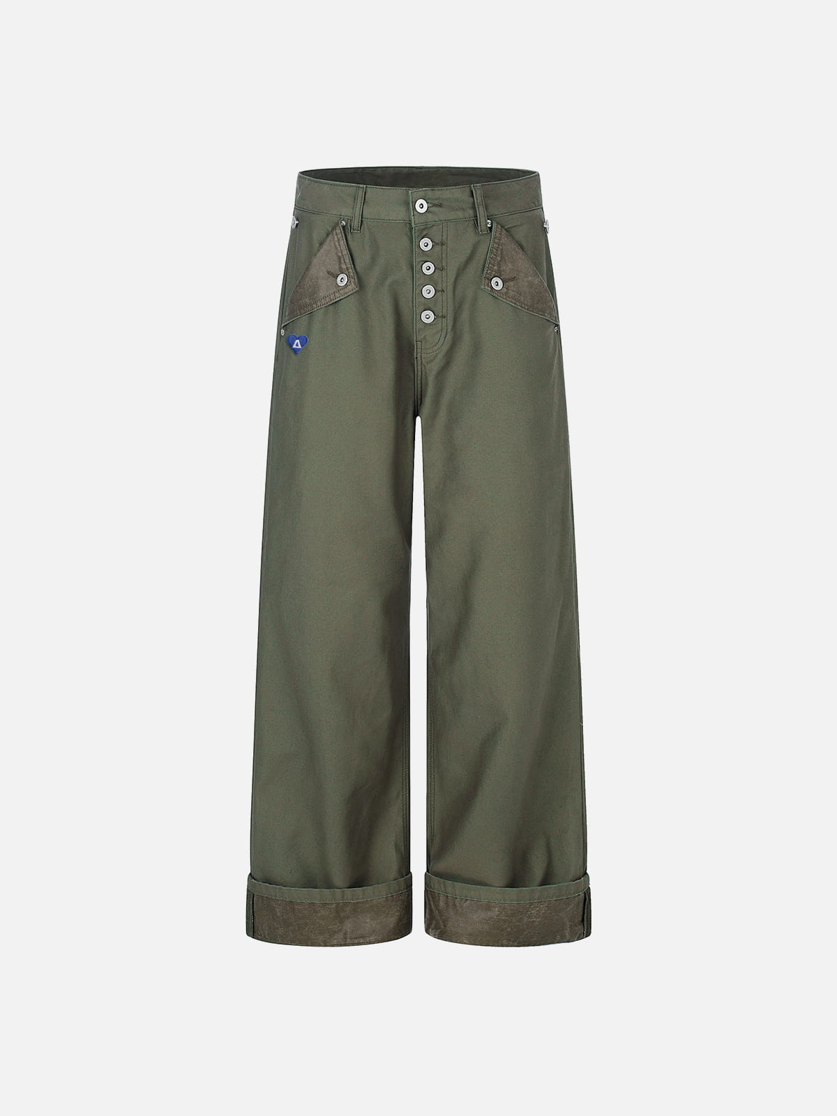 Aelfric Eden Button Pocket Cuffed Pants