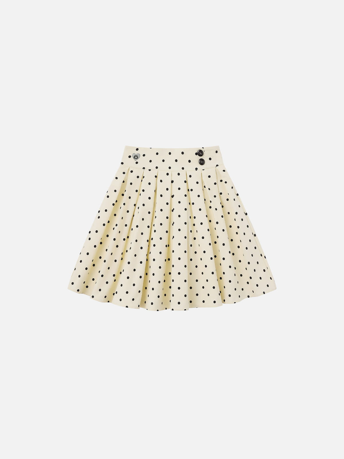 Aelfric Eden Polka Dot Pleated Skirt