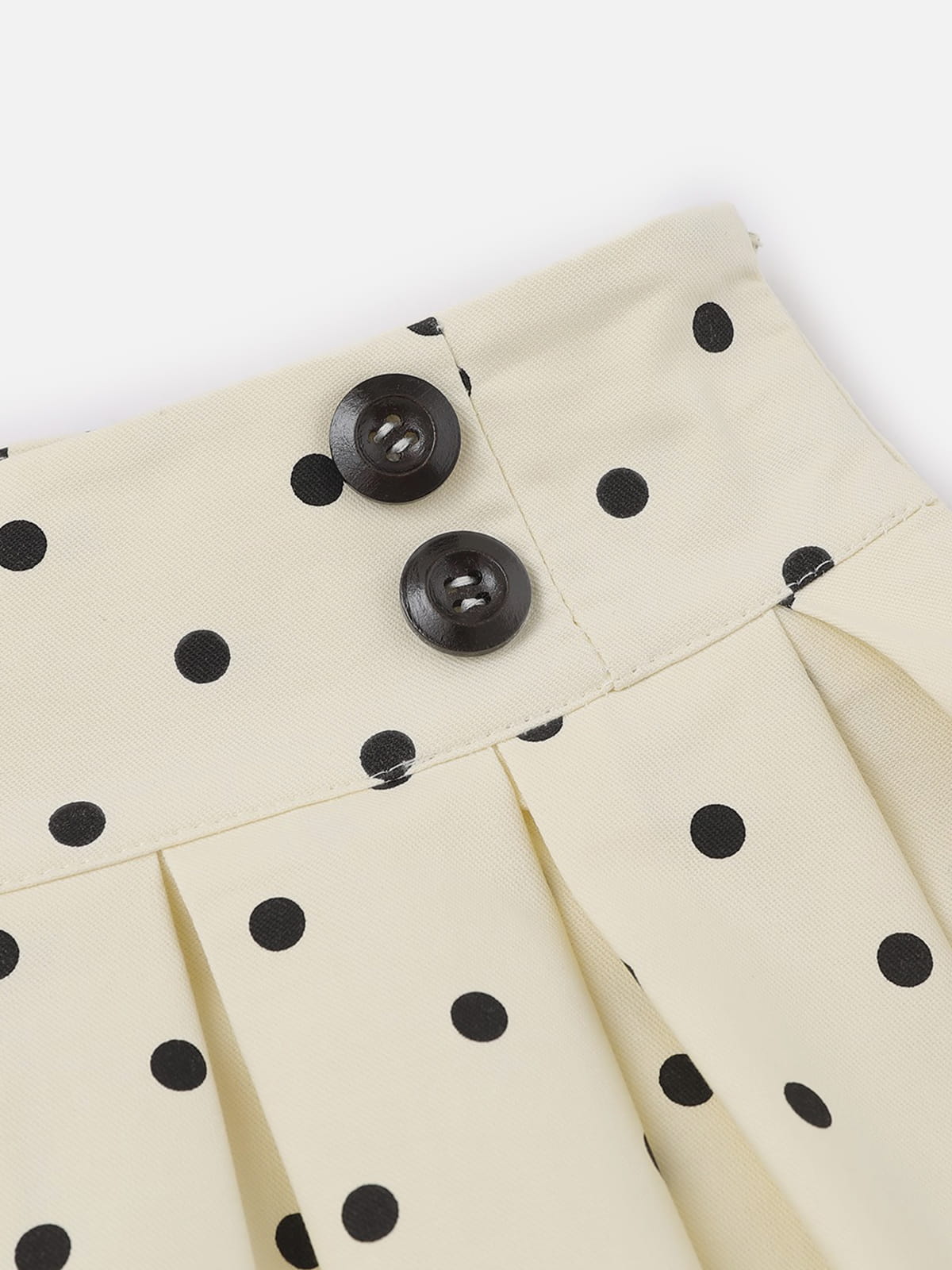Aelfric Eden Polka Dot Pleated Skirt