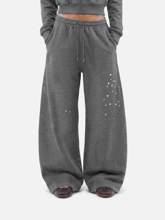 Aelfric Eden Studded Baggy Barrel Sweatpants