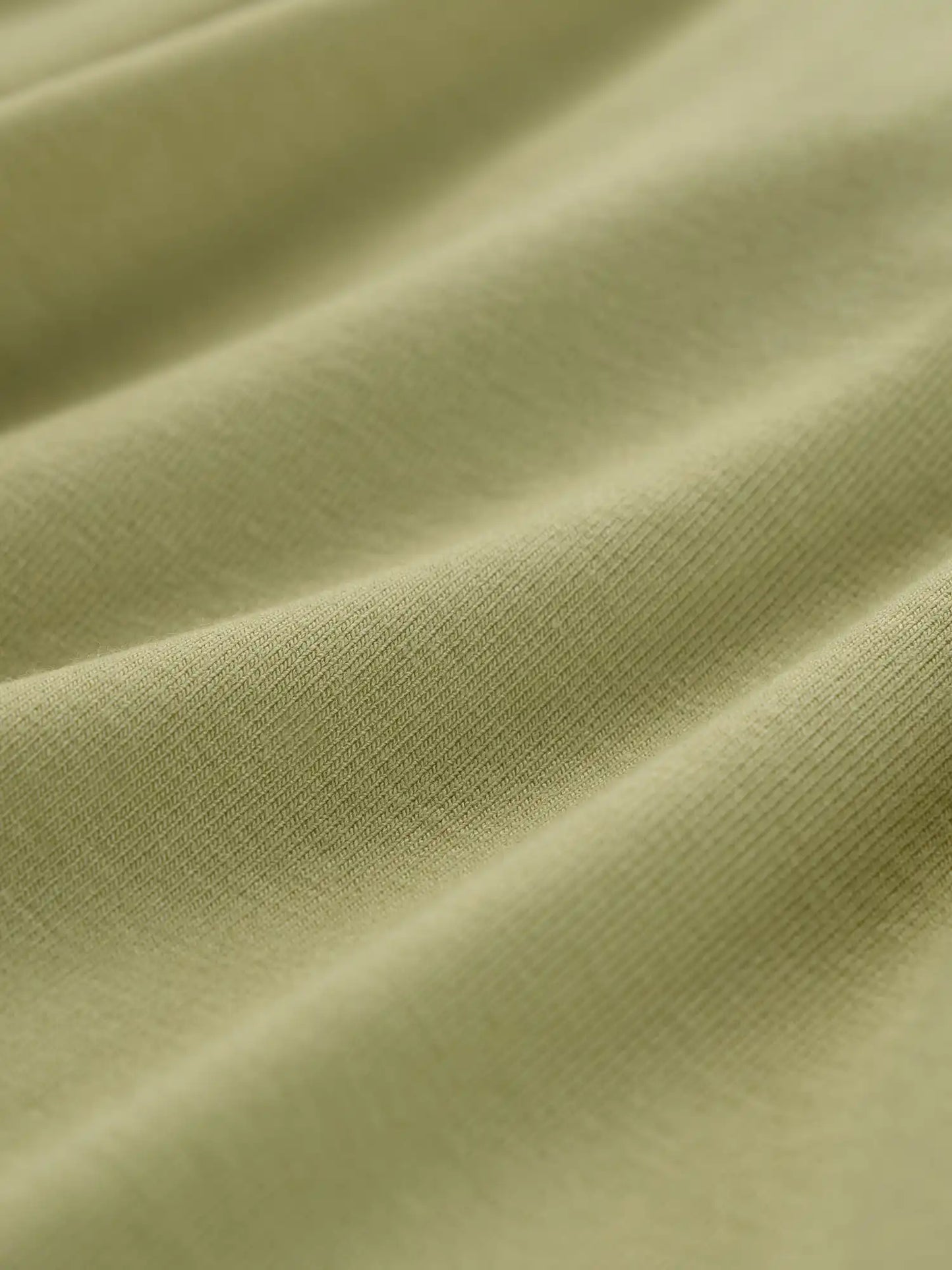 Green Fold Over Asymmetric Hem Midi Skirt