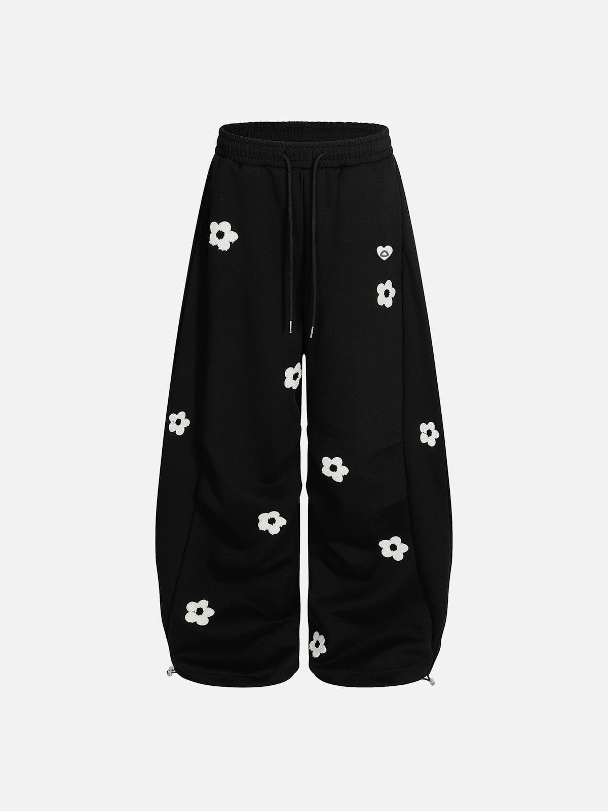 Pantalones deportivos holgados con bordado floral Aelfric Eden