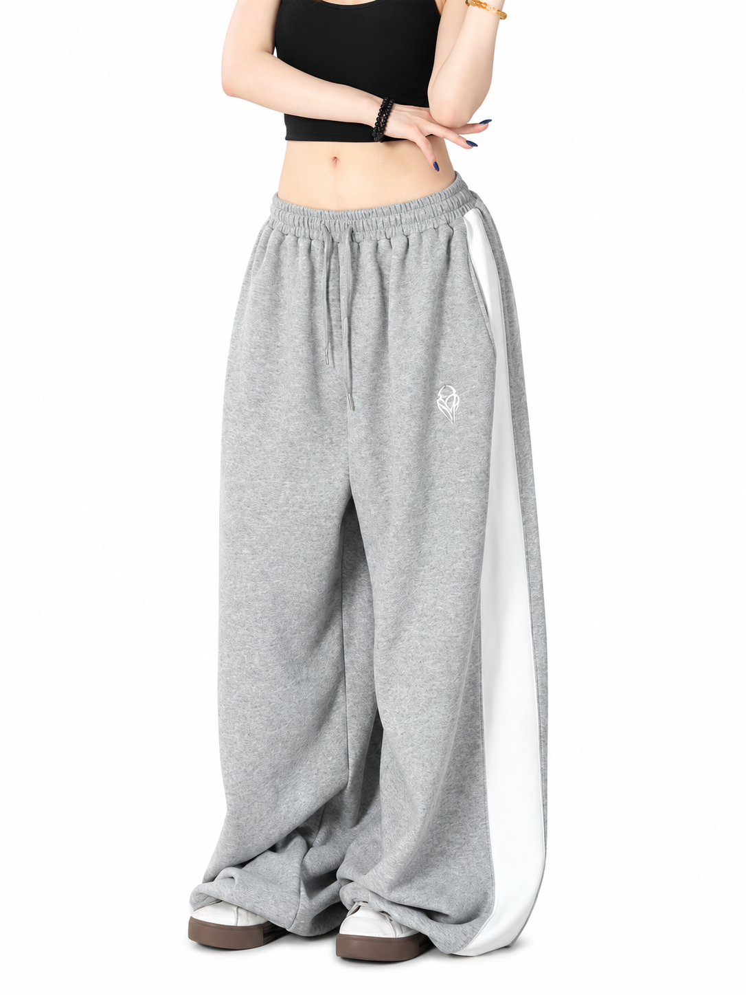 Ace Jolun. Black Heavyweight Dance Pants product view 5