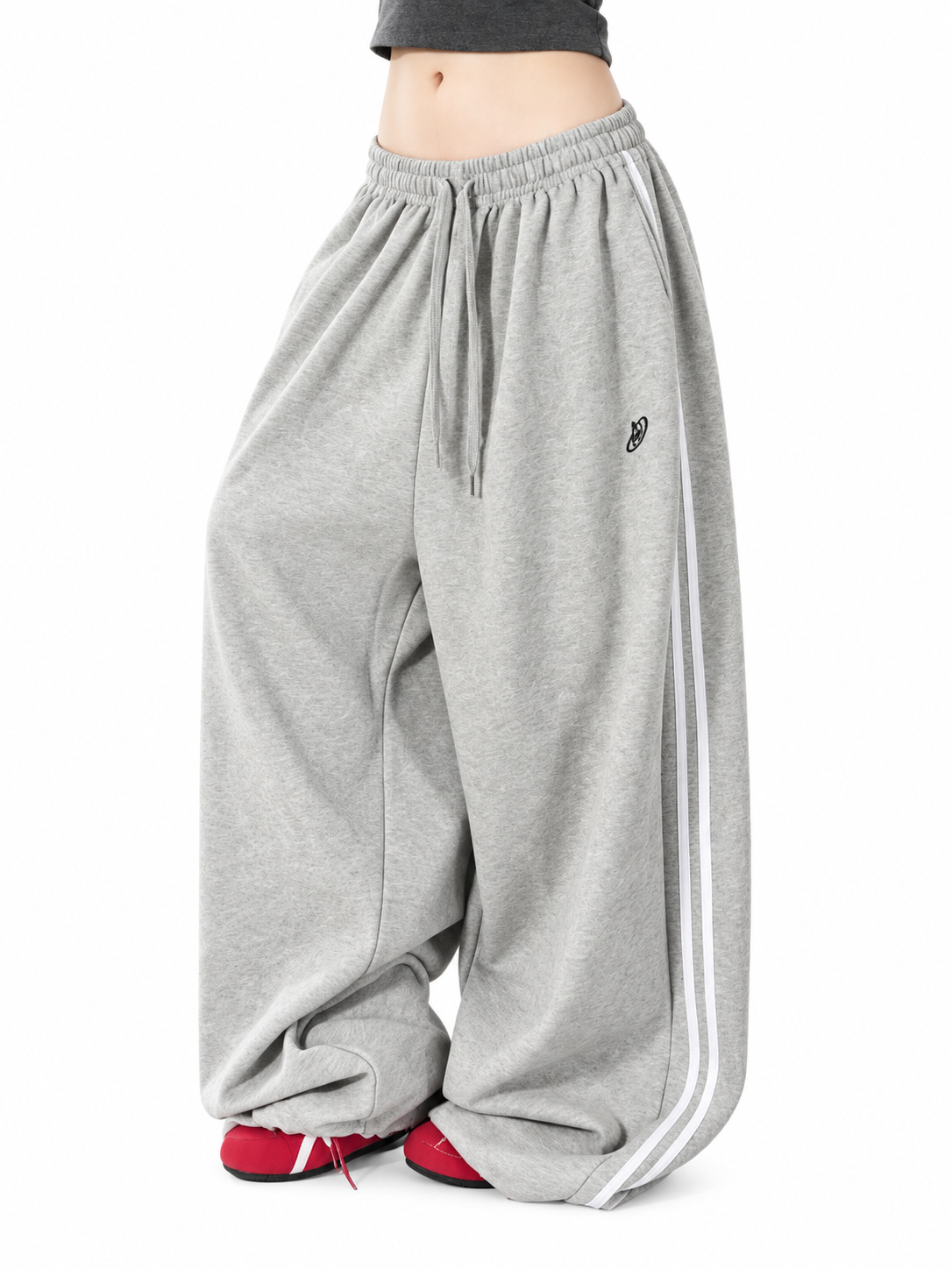 Ace Jolun. Black Vintage Heavyweight Sweatpants product view 4