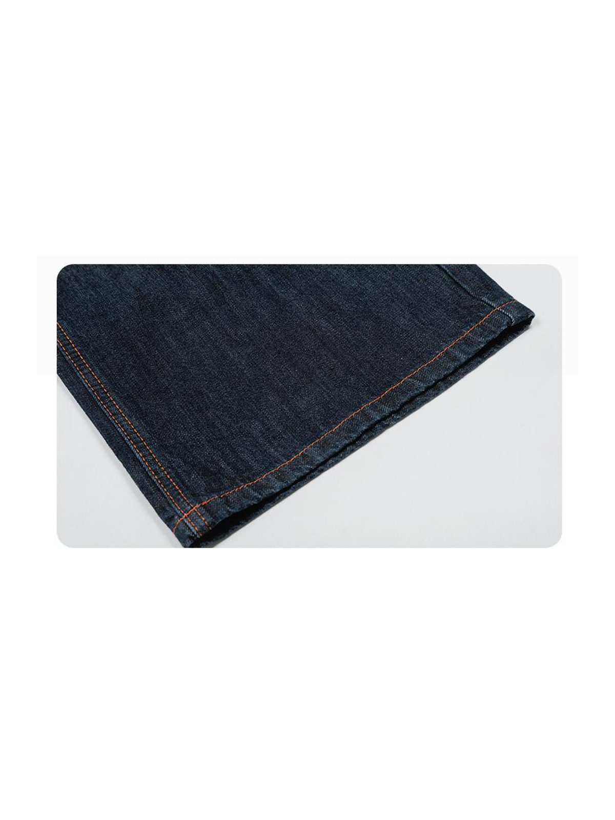 Ace Jolun. Buttoned Patchwork Wide-Leg Jeans product view 4