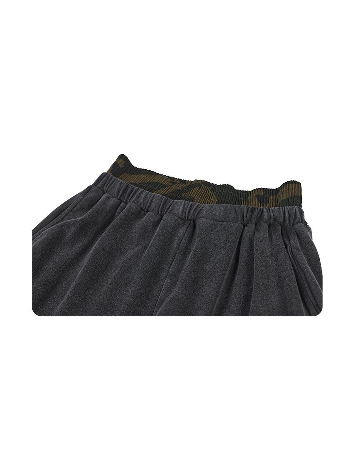 Ace Jolun. Camouflage Double-Waist Sweatpants product view 2