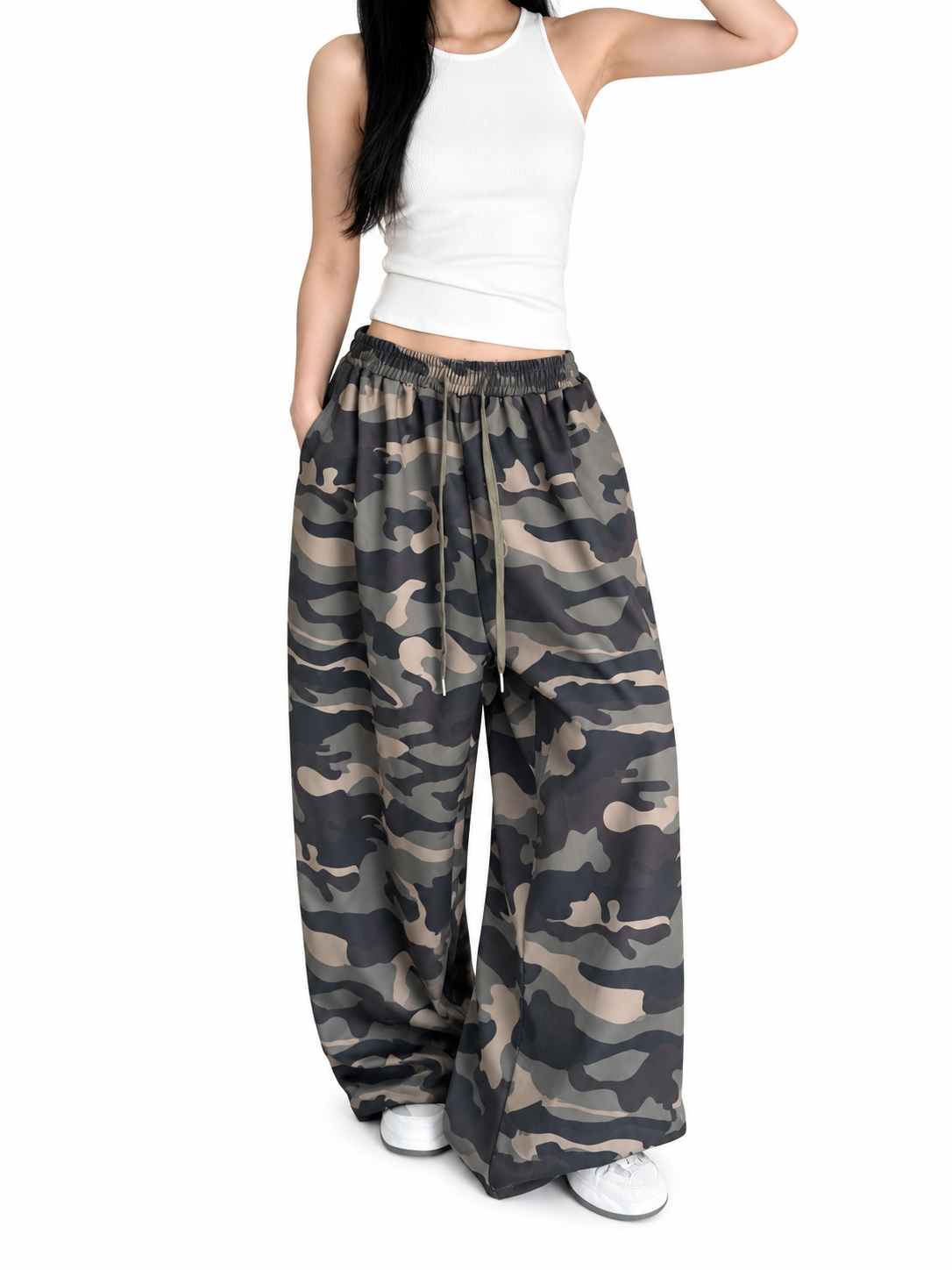 Ace Jolun. Camouflage Street Dance Cargo Pants product view 1