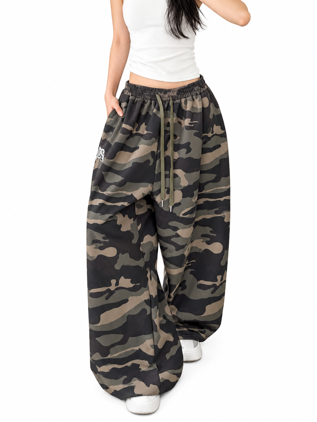 Ace Jolun. Camouflage Street Dance Cargo Pants product view 2