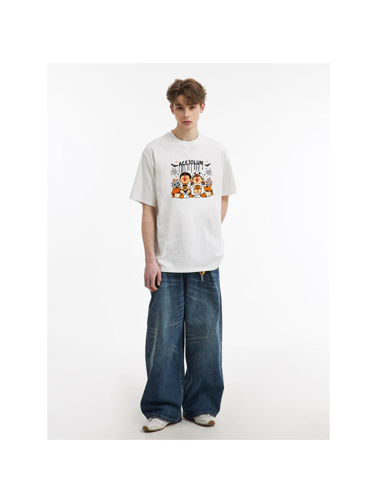 Ace Jolun. Campfire Friends Graphic Tee product view 4