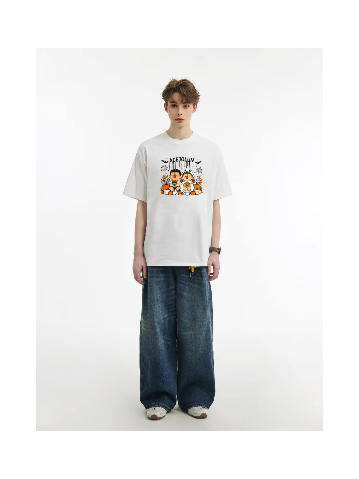 Ace Jolun. Campfire Friends Graphic Tee product view 5