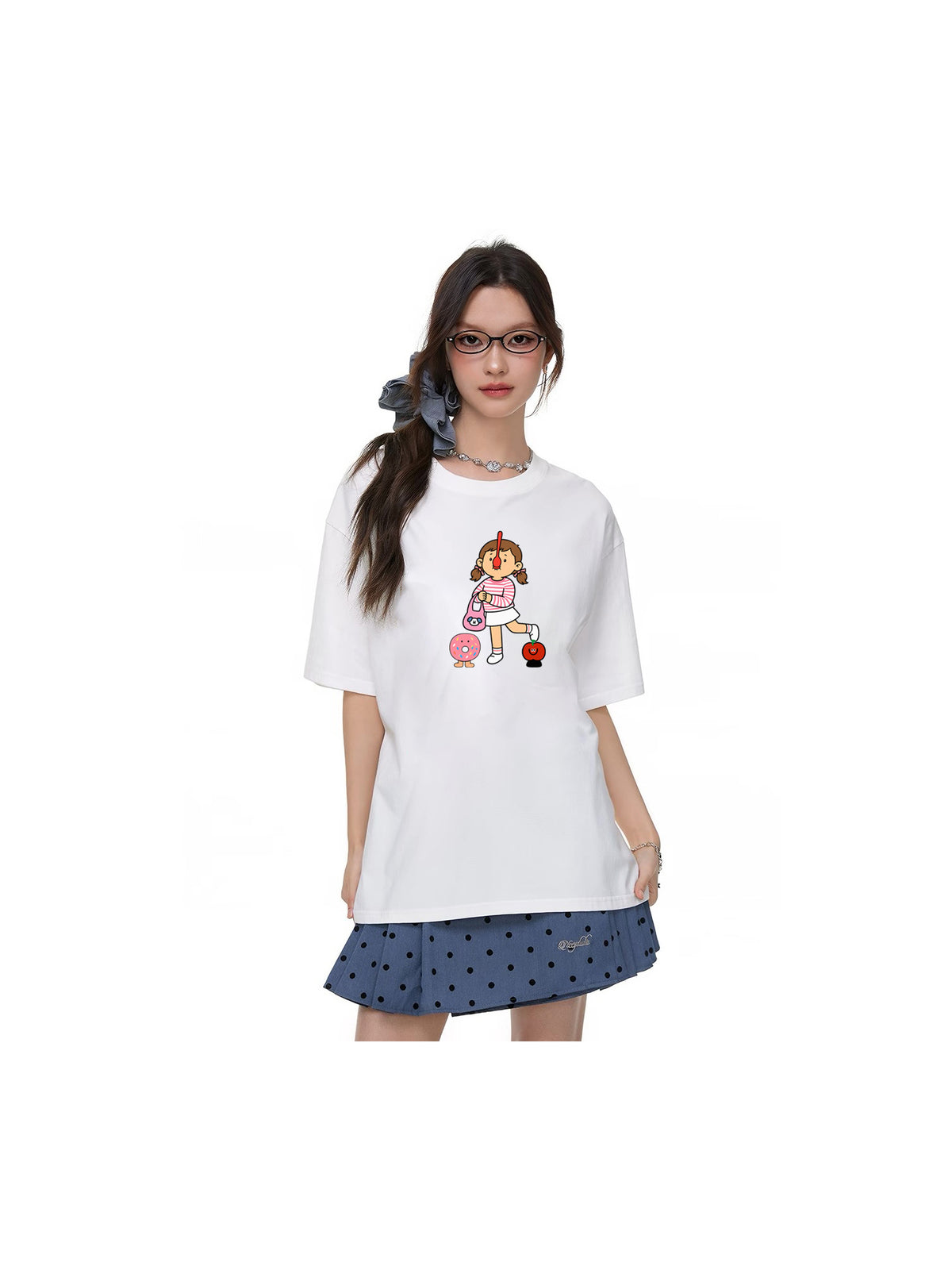 Ace Jolun. Candy Girl Graphic Tee product view 3