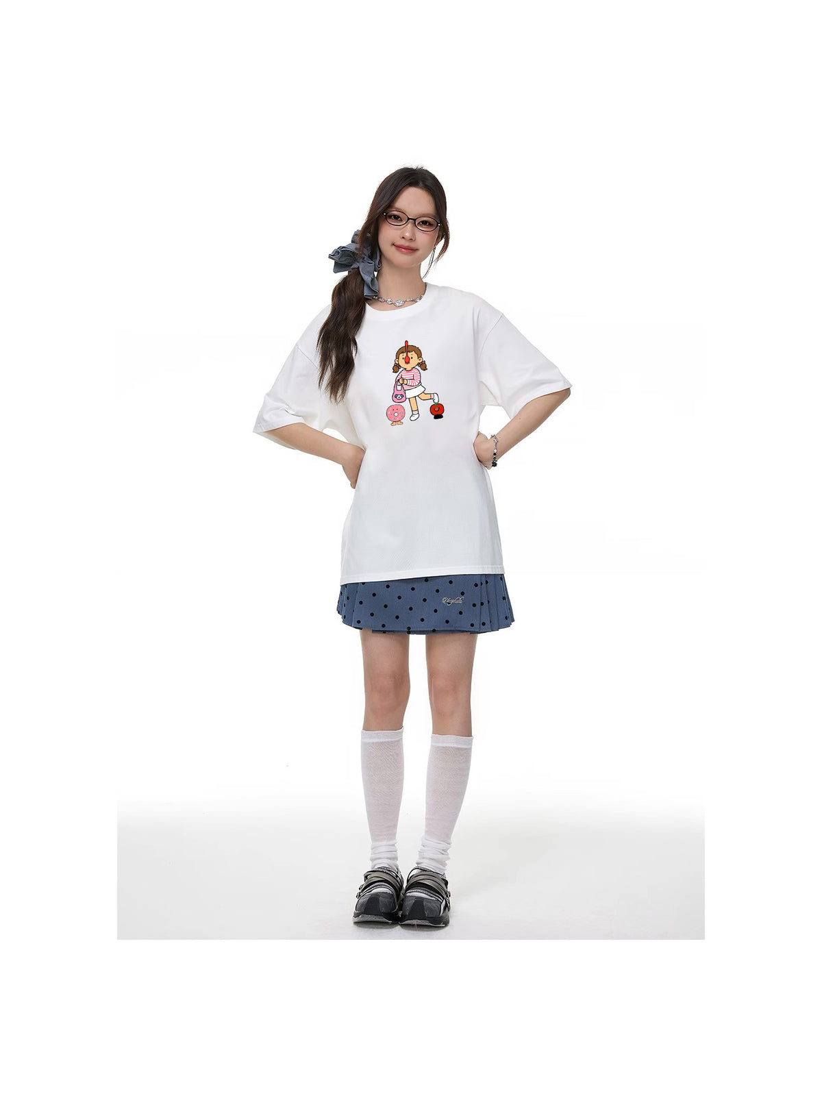 Ace Jolun. Candy Girl Graphic Tee product view 4