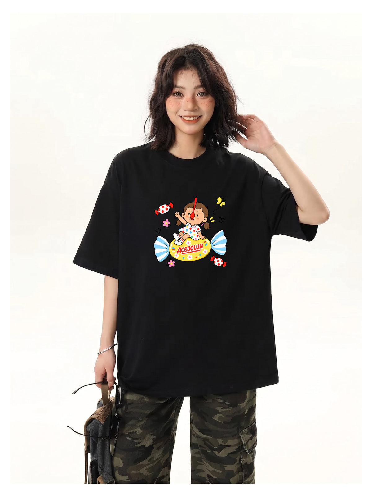 Ace Jolun. Candy Pop Graphic Tee product view 5