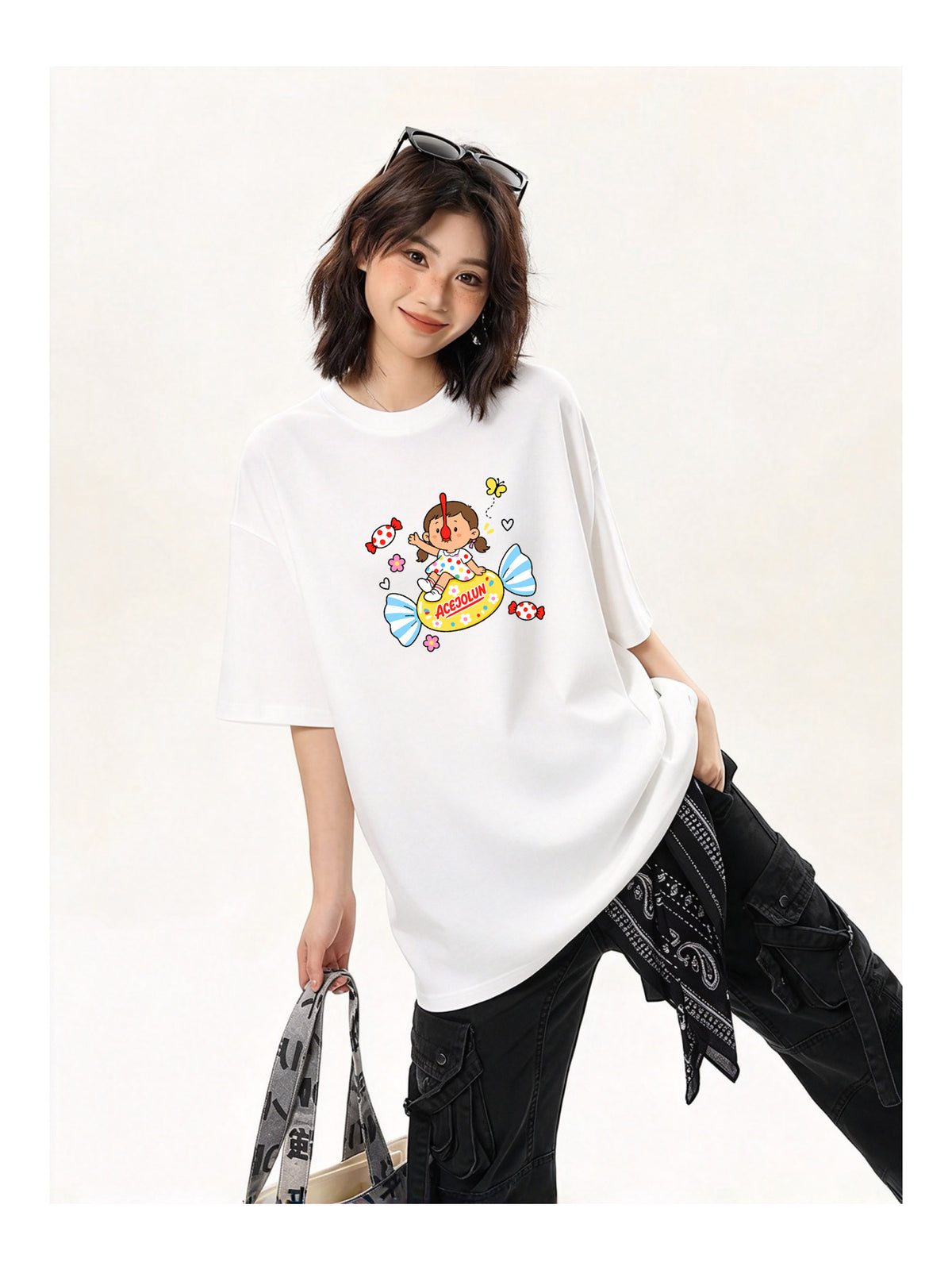Ace Jolun. Candy Pop Graphic Tee product view 6