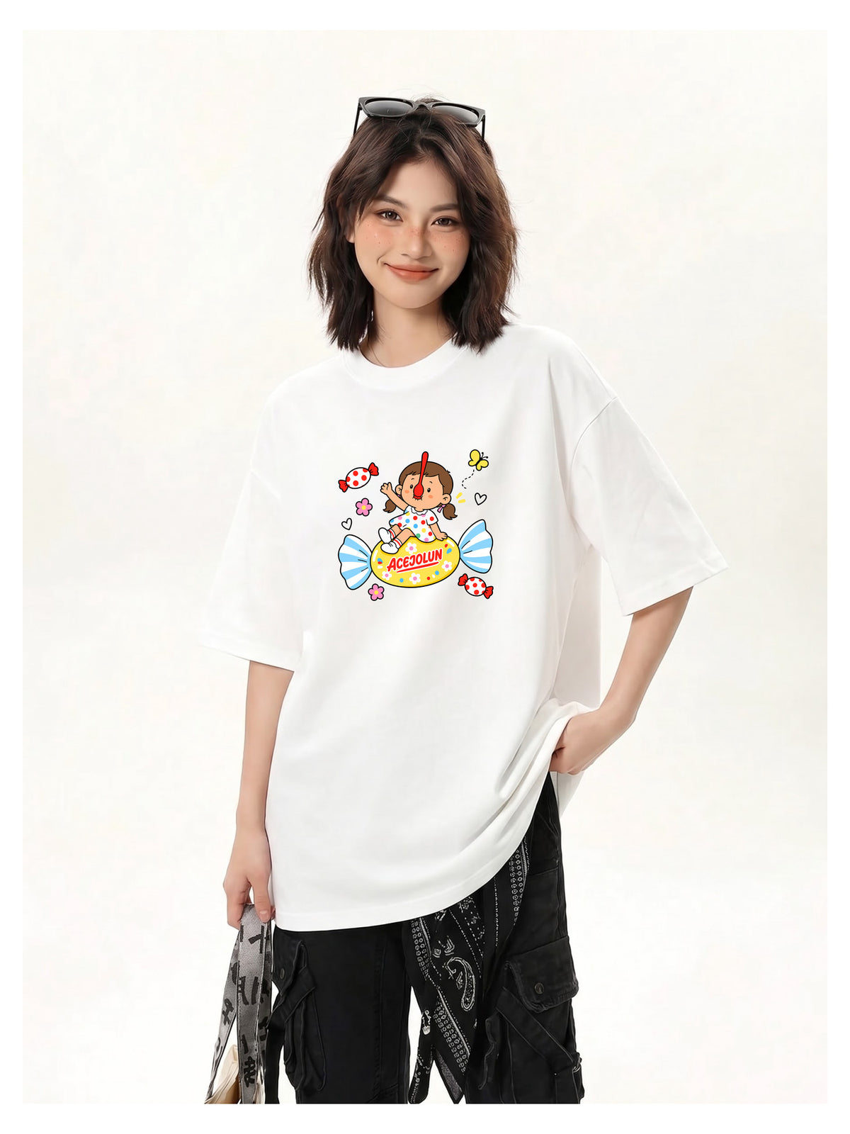 Ace Jolun. Candy Pop Graphic Tee product view 7