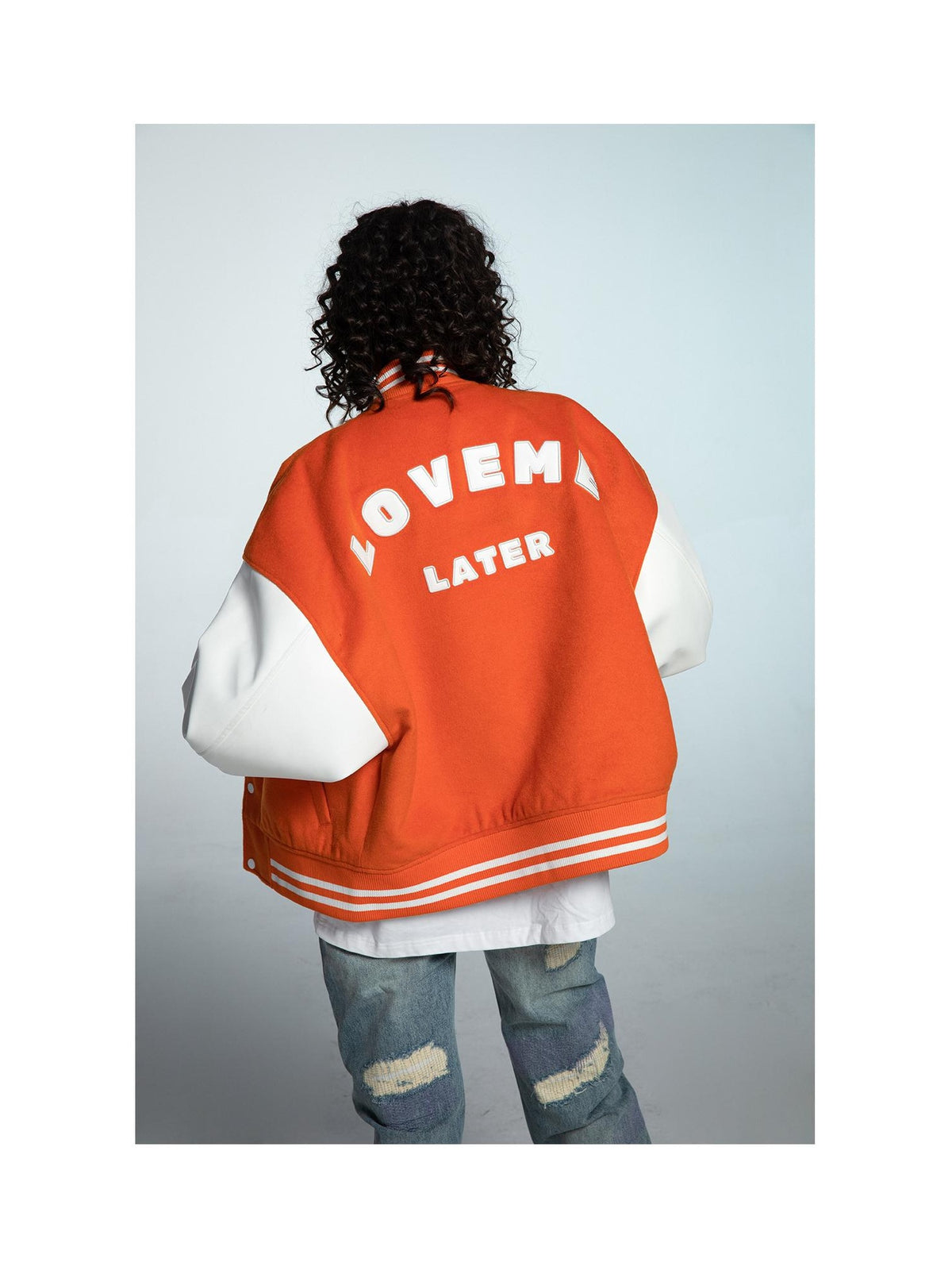 Color-Block Varsity Jacket product image