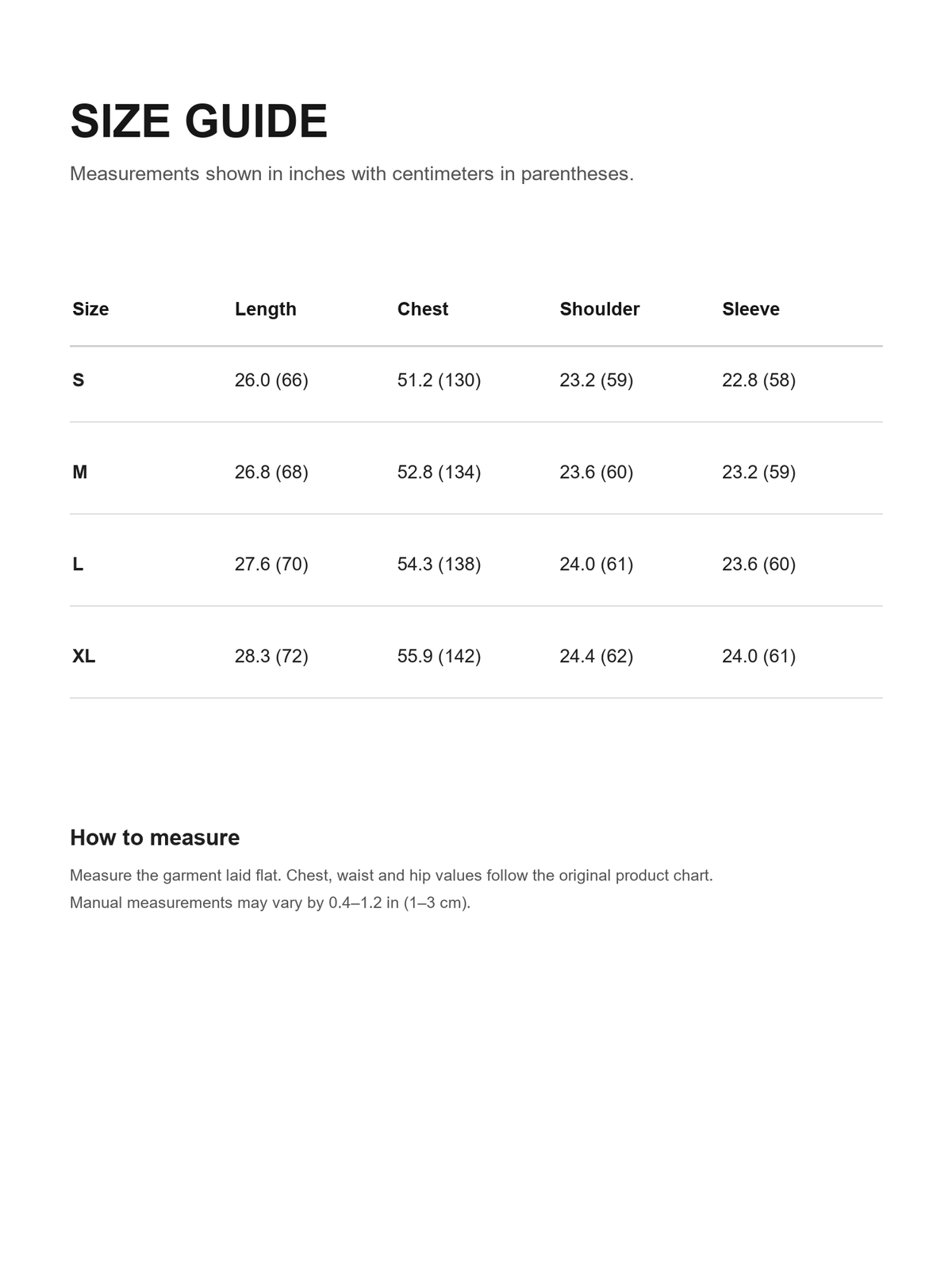 Contrast-Collar Graphic Polo Sweatshirt size guide