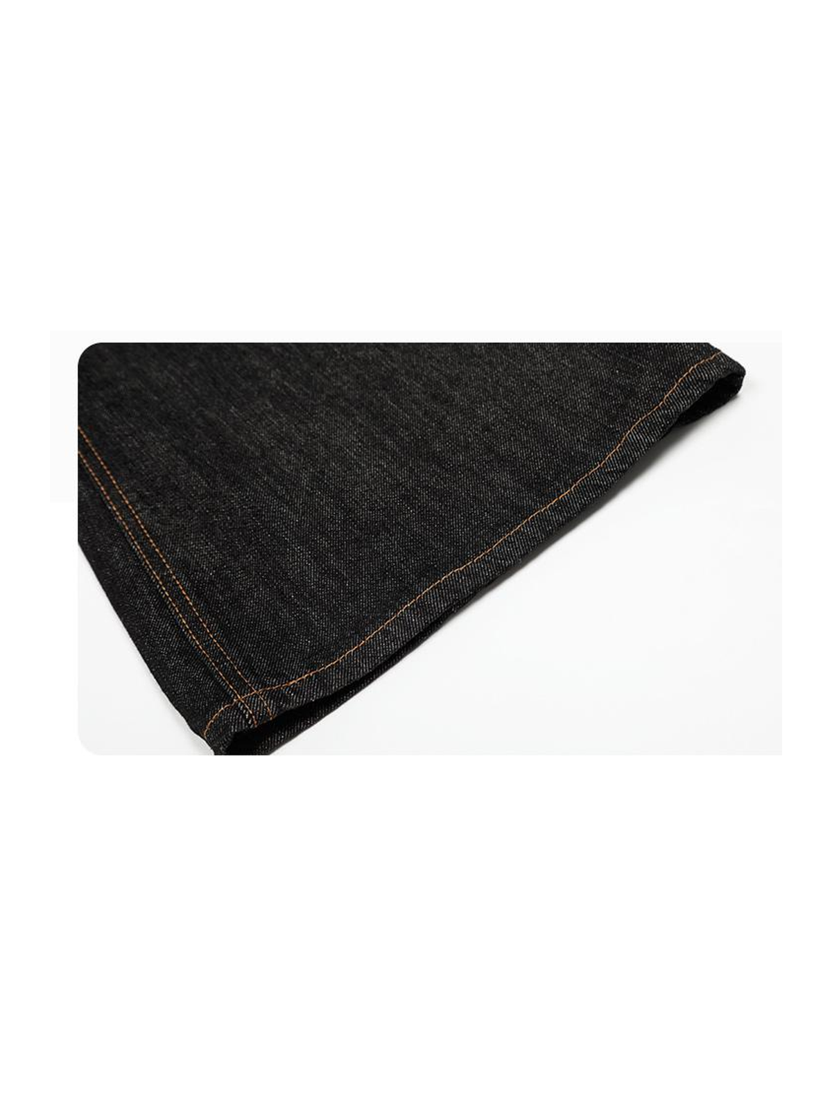 Ace Jolun. Contrast-Stitch Curved-Leg Jeans product view 3