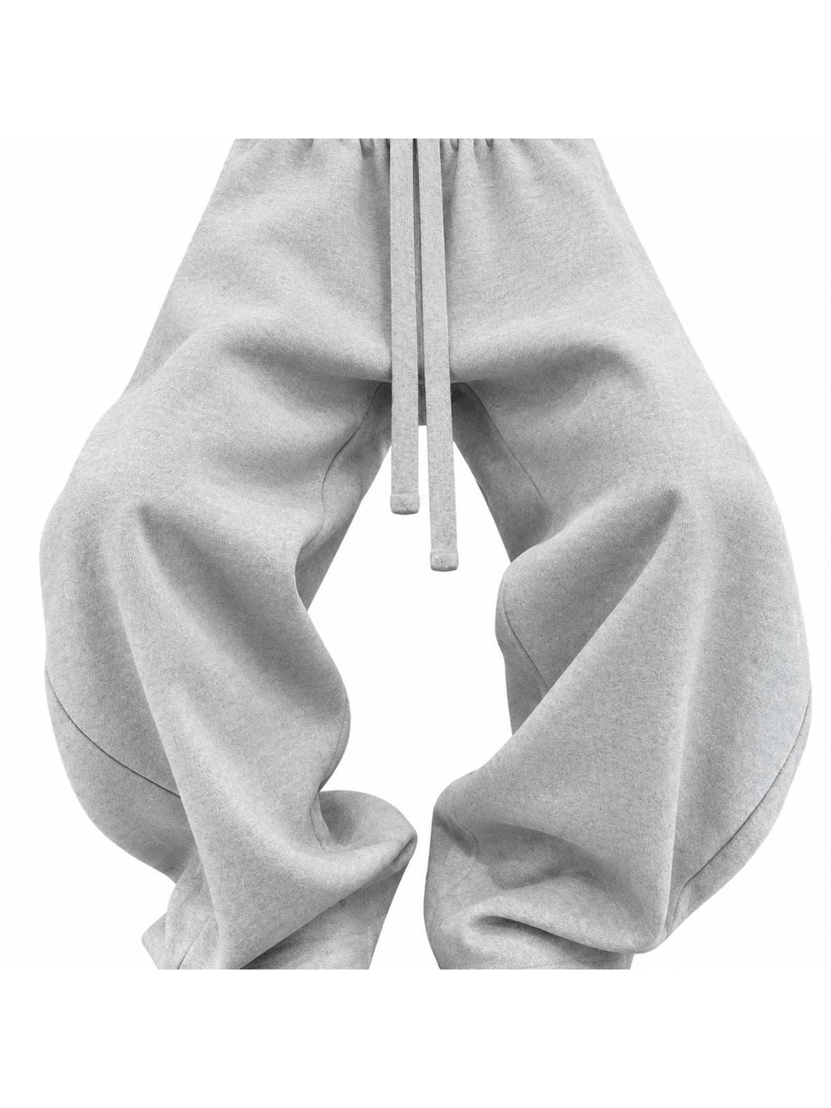 Ace Jolun. Curved-Leg Fleece Sweatpants product view 2