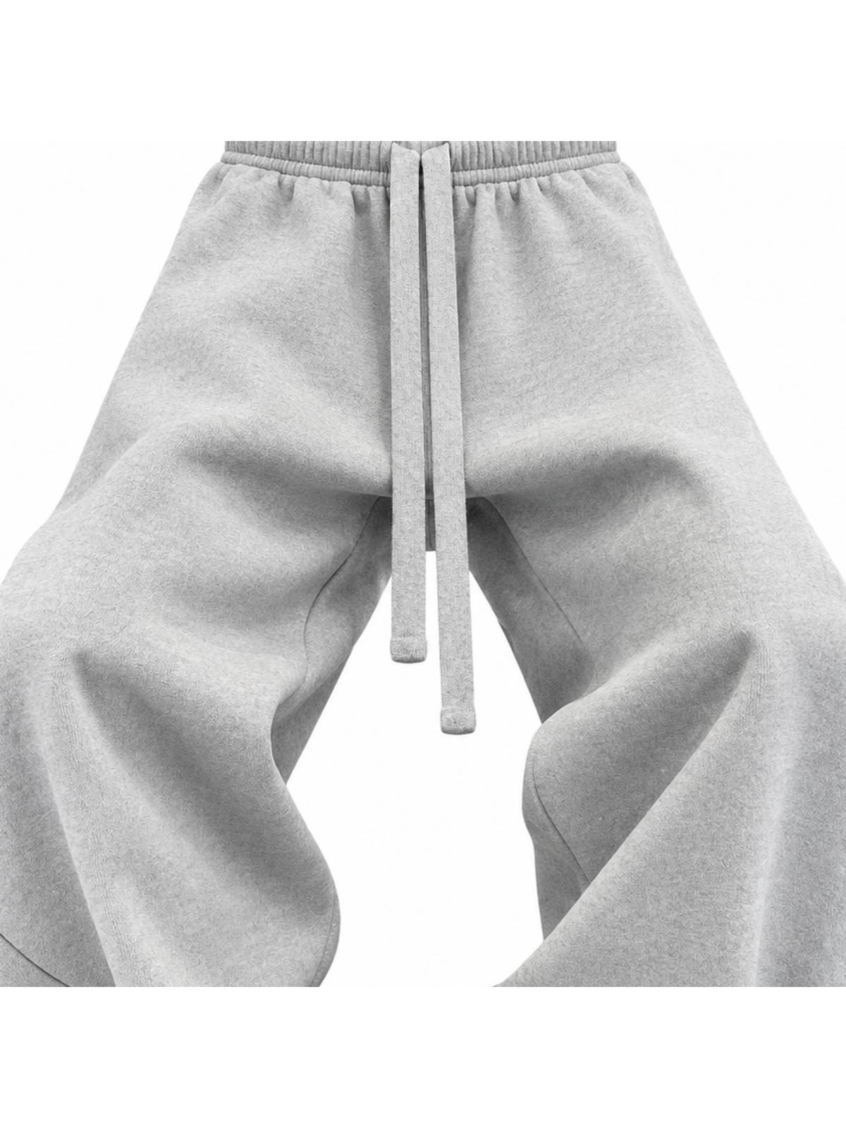 Ace Jolun. Curved-Leg Fleece Sweatpants product view 3