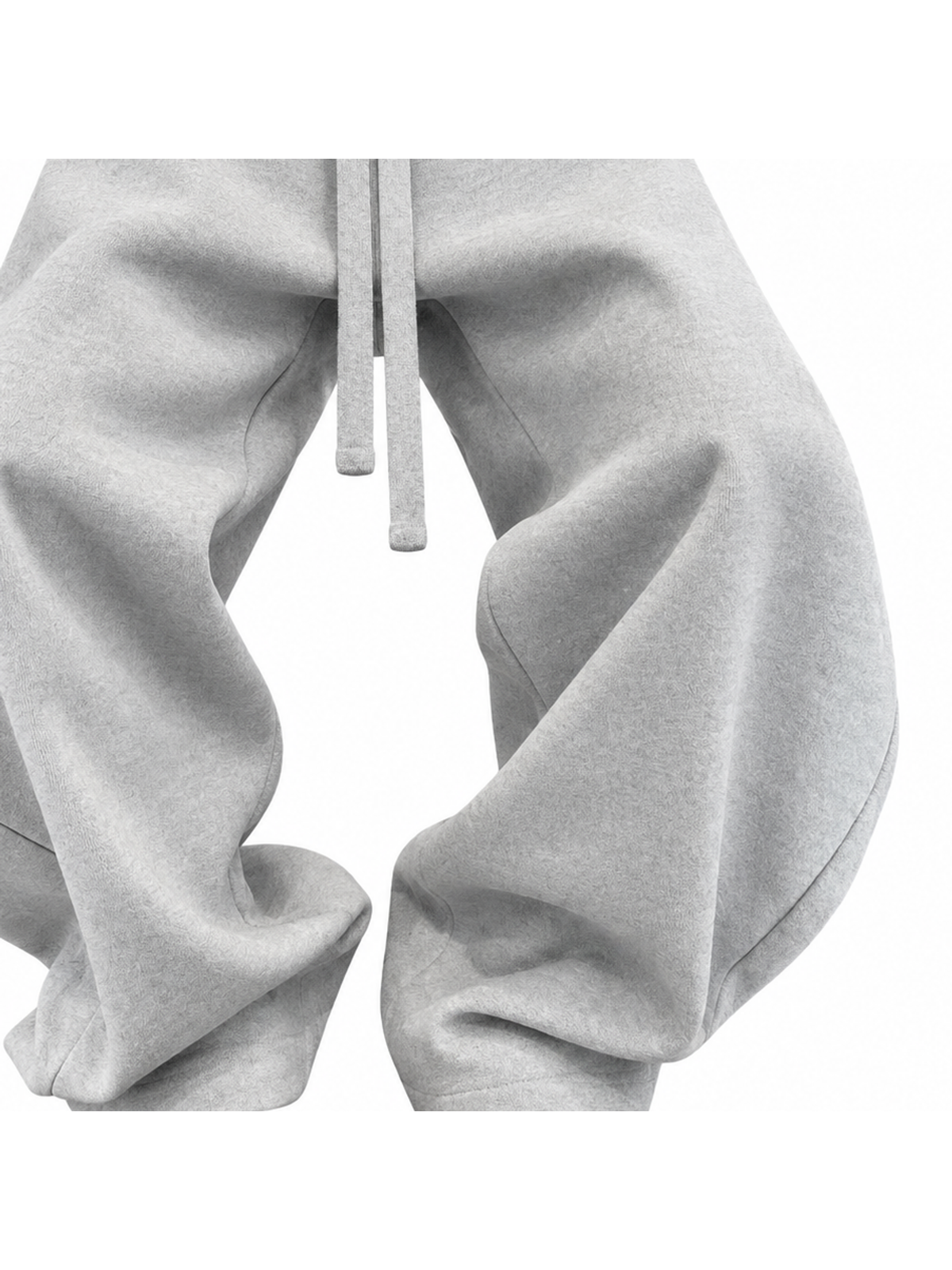 Ace Jolun. Curved-Leg Fleece Sweatpants product view 5