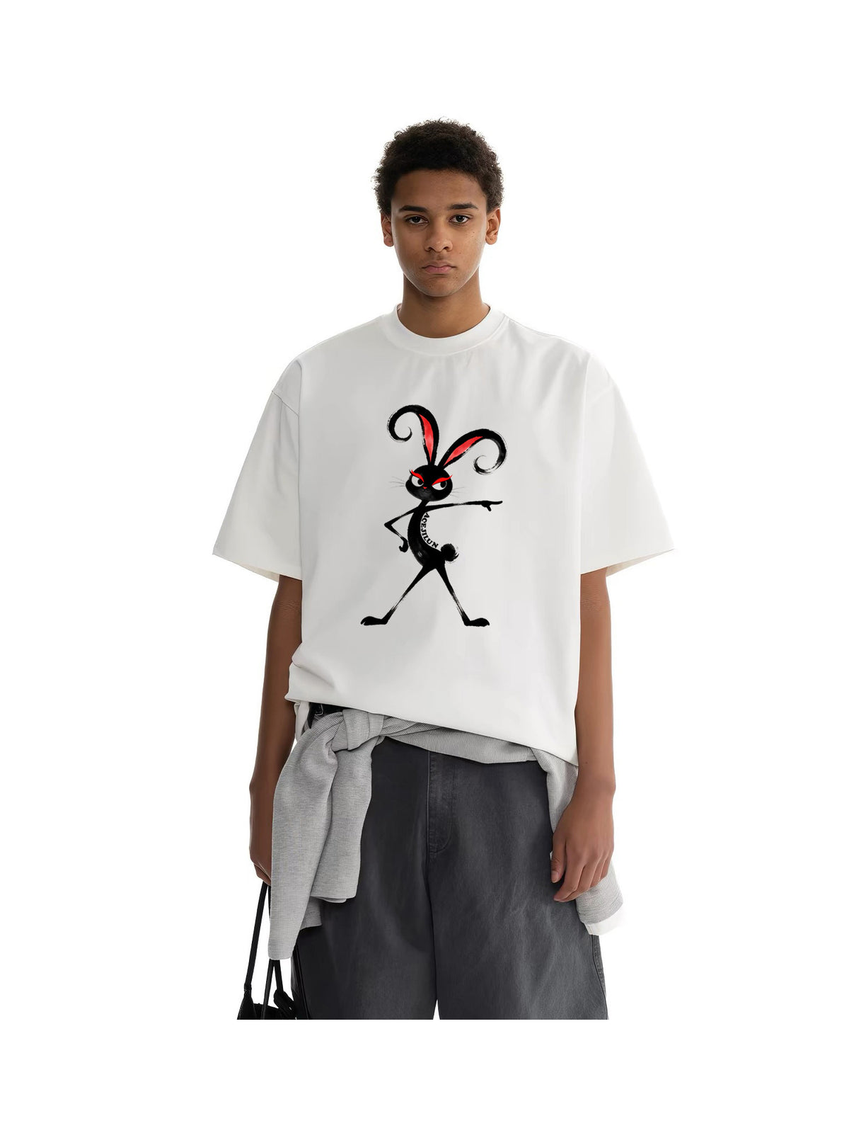 Ace Jolun. Dancing Jester Graphic Tee product view 4
