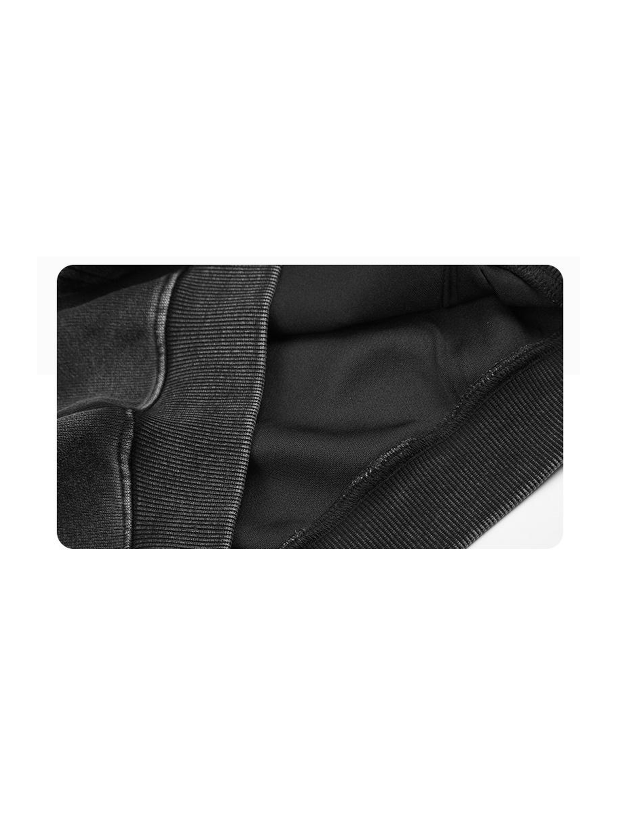 Ace Jolun. Distressed Graphic Washed Zip Hoodie product view 4