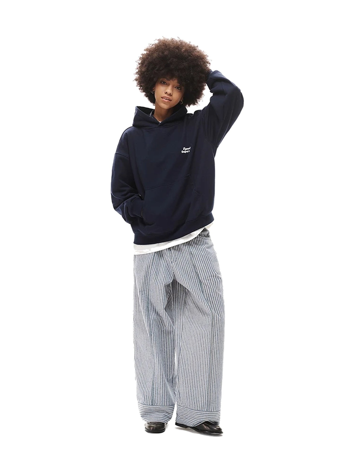 Embroidered Graphic Hooded Hoodie product image 3