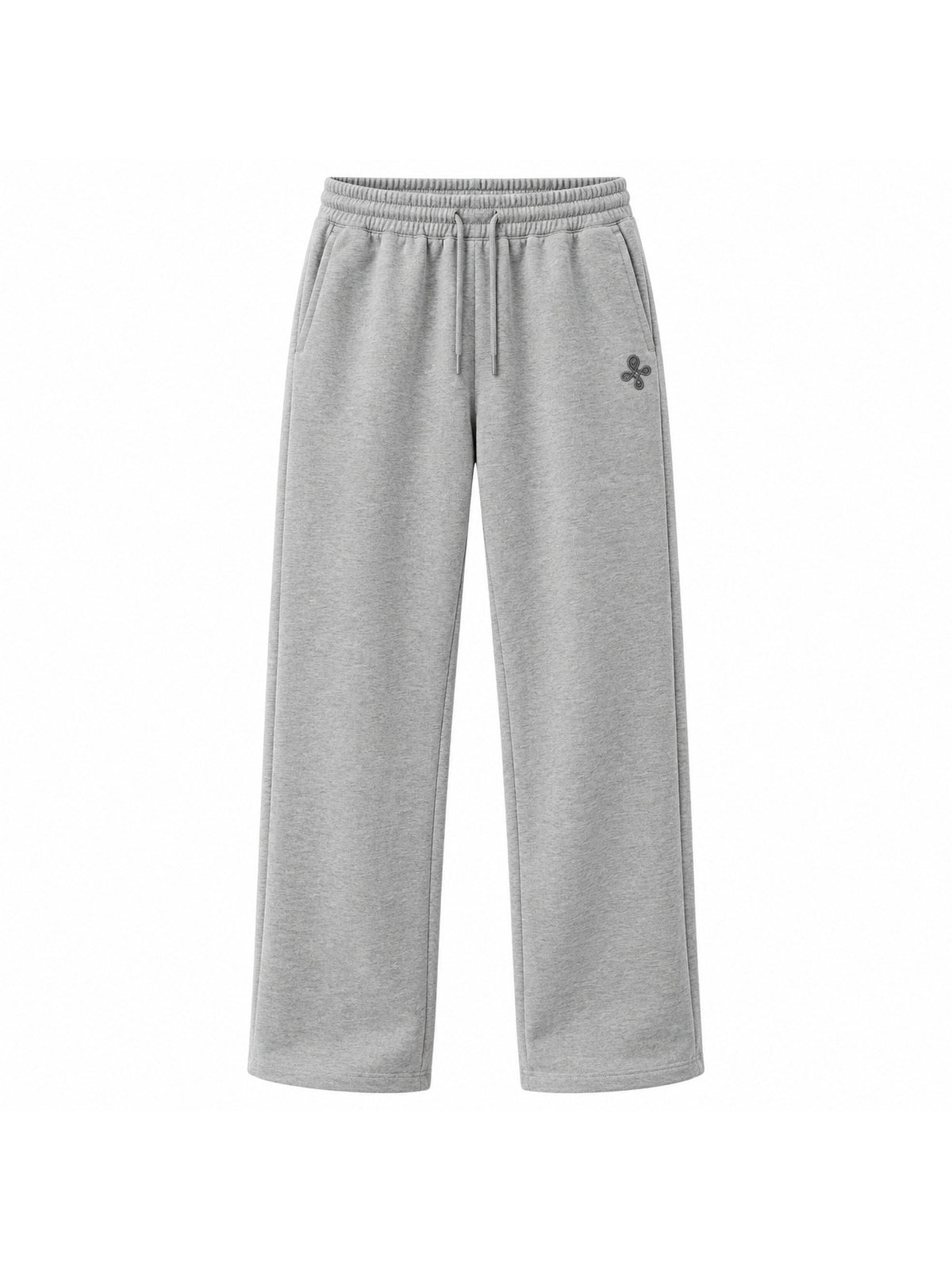 Ace Jolun. Embroidered Straight-Leg Sweatpants product view 1